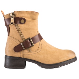 Sabatina Bruna Eco Leather Worker -stövlar