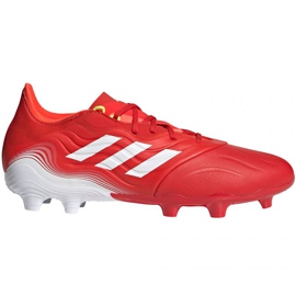 Adidas Copa Sense.2 Fg M FY6177 fotbollsskor röd apelsiner och röda