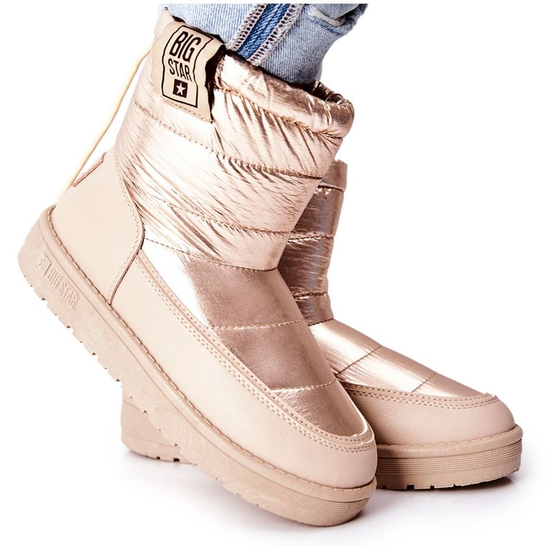 Snöskor för kvinnor Big Star II274121 Beige