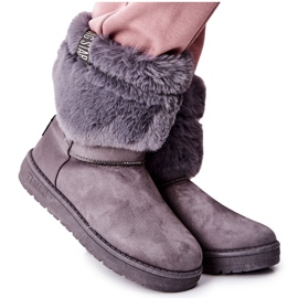 Kvinnors snöskor Big Star II274128 Grå