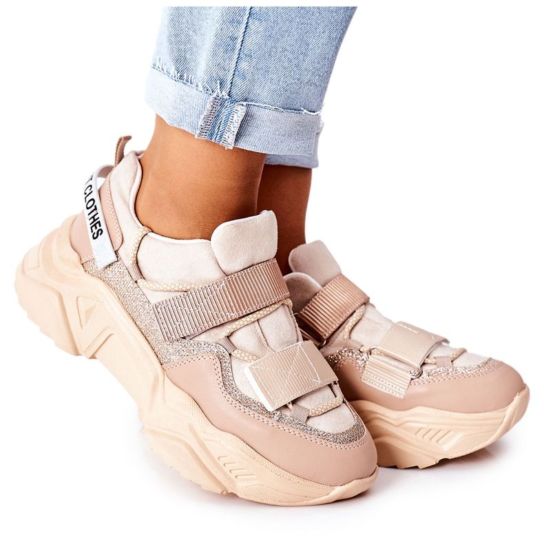 NAVY DOT Kvinnors sportskor Sneakers Beige Katerini