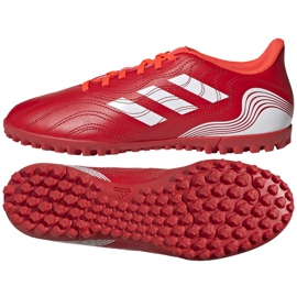 Adidas Copa Sense.4 Tf M FY6179 fotbollsskor röd apelsiner och röda