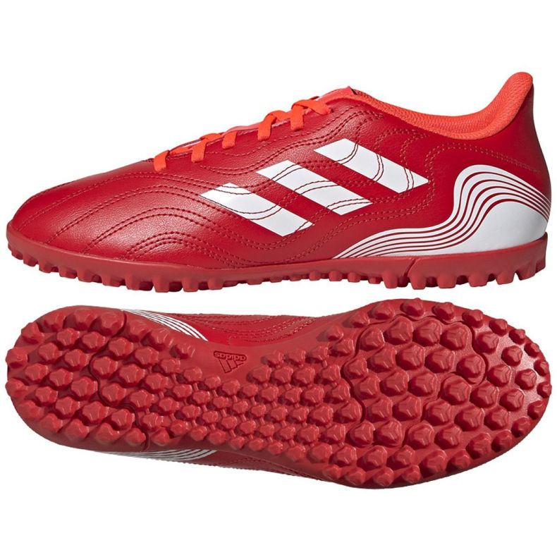 Adidas Copa Sense.4 Tf M FY6179 fotbollsskor röd apelsiner och röda