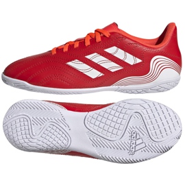Adidas Copa Sense.4 In Jr FY6162 fotbollsskor röd röd