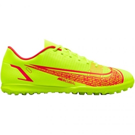 Nike Mercurial Vapor 14 Club Tf M CV0985 760 fotbollsskor gul gula färger