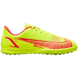 Nike Mercurial Vapor 14 Club Tf Jr CV0945 760 fotbollsskor gul gula färger