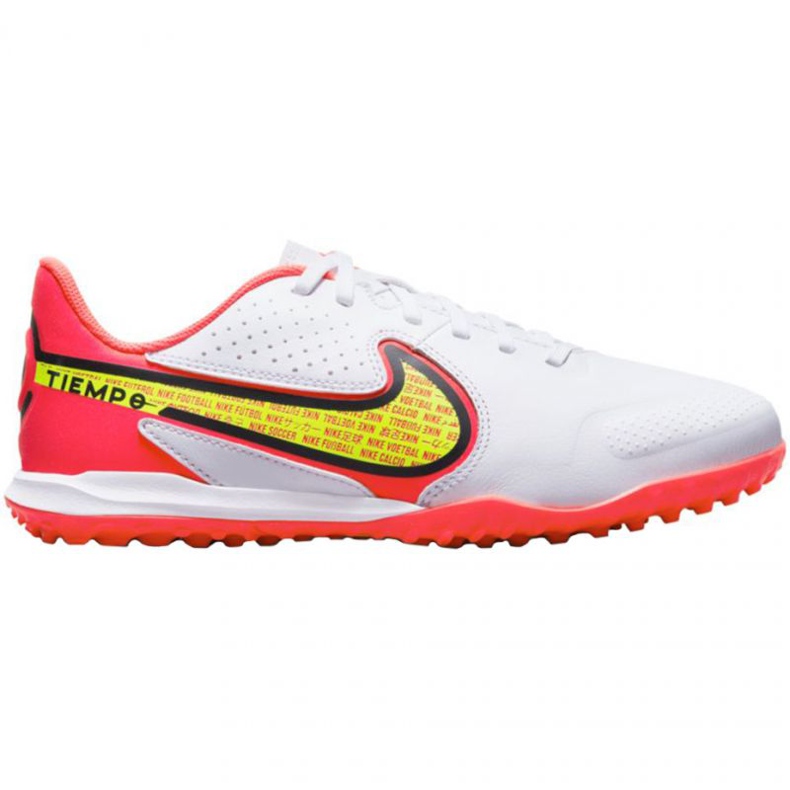 Nike Tiempo Legend 9 Academy Tf Jr DA1328 176 fotbollsskor vit vit