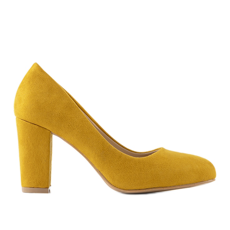 Senapspumpar på Tahlia -stolpen gul