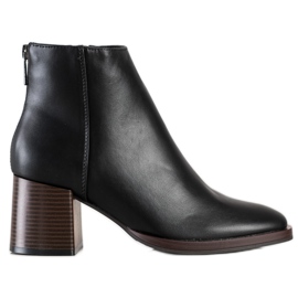 Klassiska Sergio Leone stövlar svart