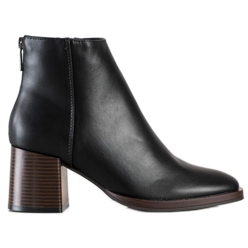 Klassiska Sergio Leone stövlar svart