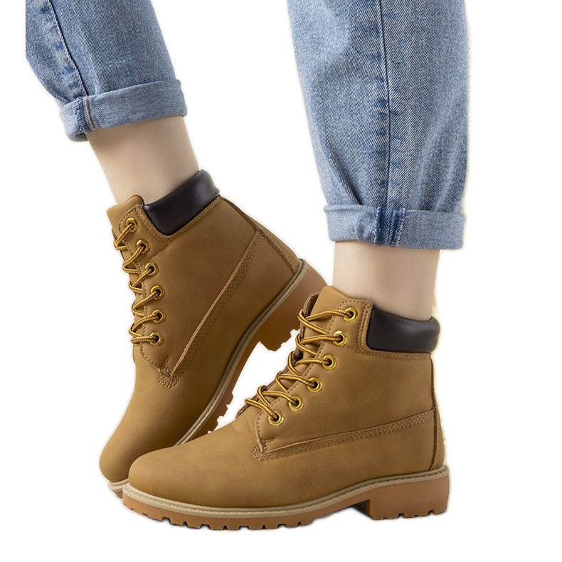 Kamel Albracca vandringsskor för kvinnor brun