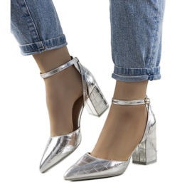 Silverpumpar på Davies -stolpen silver-