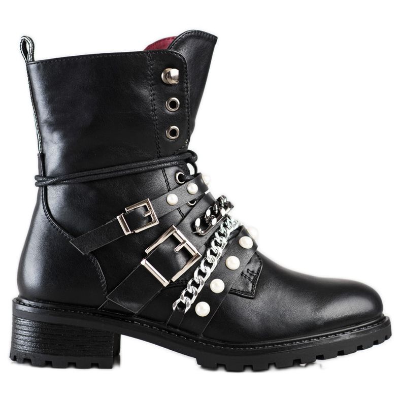 Erynn Rockarbetare Med Jet svart