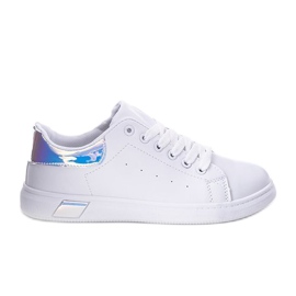 Vita tränare med Debbie -utsmyckningar