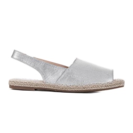 Sandaler i Dulce -silver med espadriller silver-