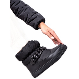 S. BARSKI Snöskor med kedja S.BARSKI svart