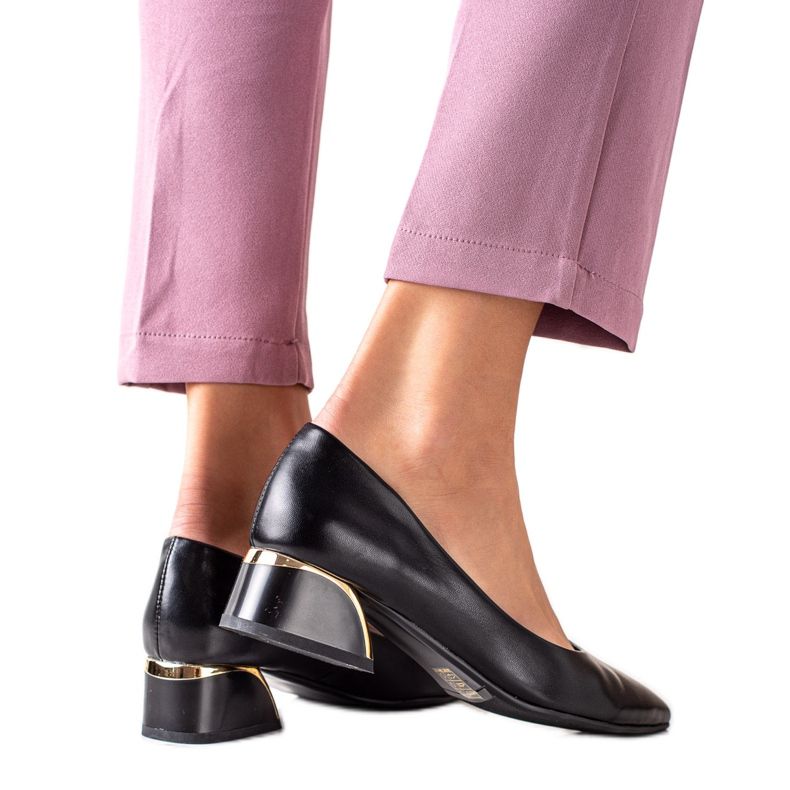 S. BARSKI Casual pumps från S.BARSKI svart