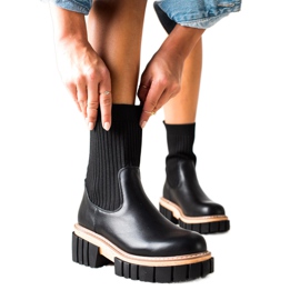 Seastar Stövlar Jodhpur stövlar med strumpa svart