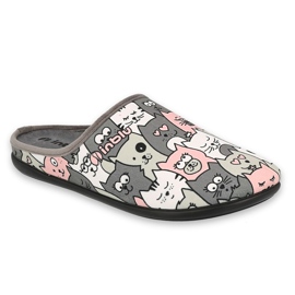 Befado damskor 155D200 rosa grå