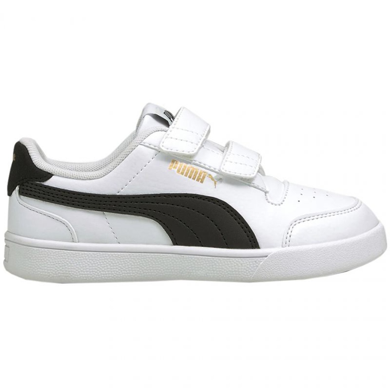 Puma Shuffle V Ps Jr 375689 02 vit svart