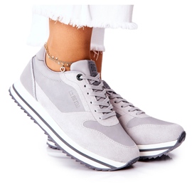 Sportskor Memory Foam Big Star II274219 Grå