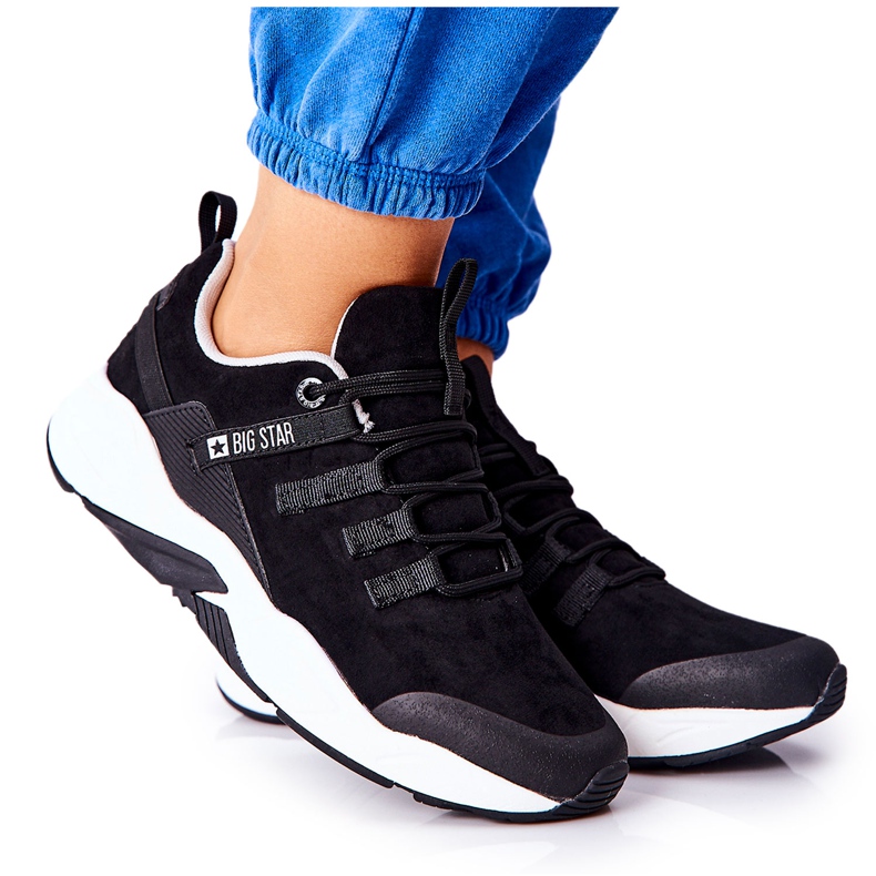 Sportskor Memory Foam Big Star II274257 Svart