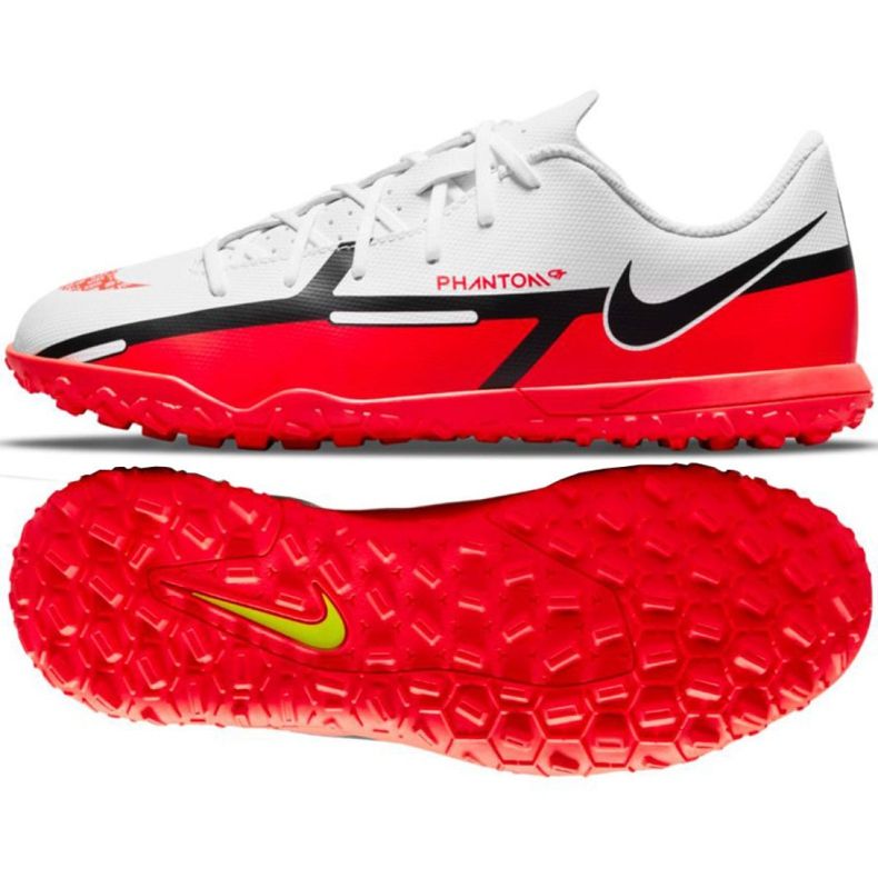 Nike Phantom GT2 Club Tf Jr DC0827 167 fotbollsskor mångfärgad vit