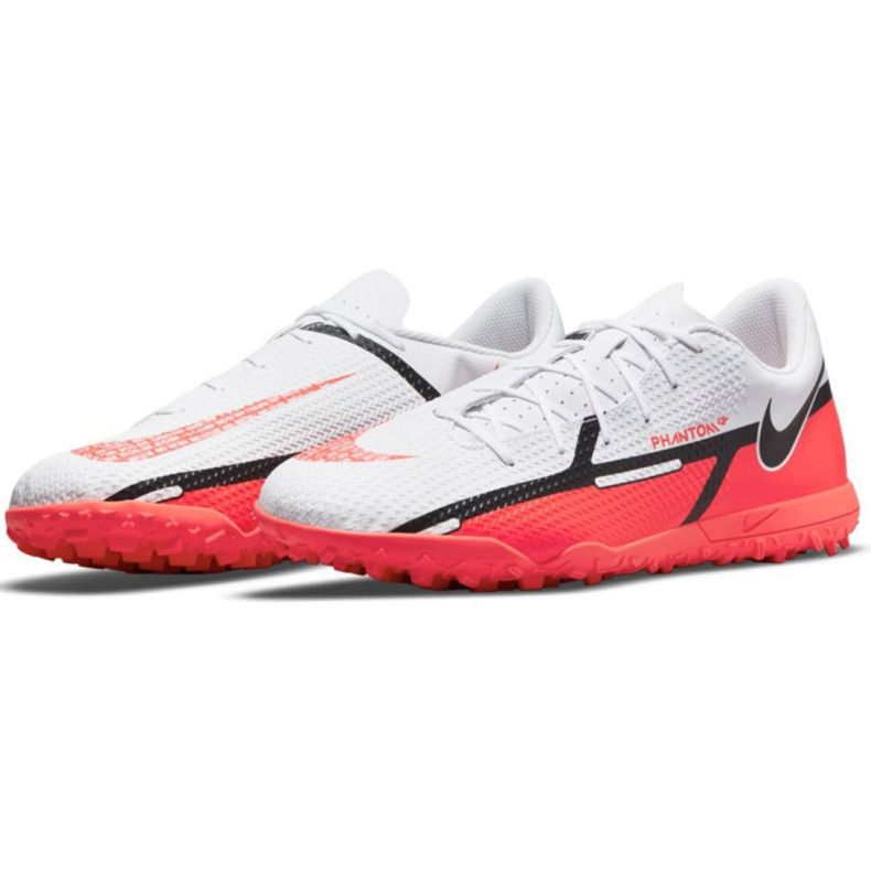 Nike Phantom GT2 Club Tf M DC0821 167 fotbollsskor vit, röd, flerfärgad vit