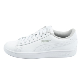 Puma Smash V2 Jr 365170 02 vit blå