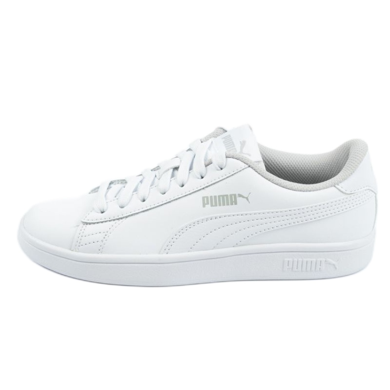 Puma Smash V2 Jr 365170 02 vit blå
