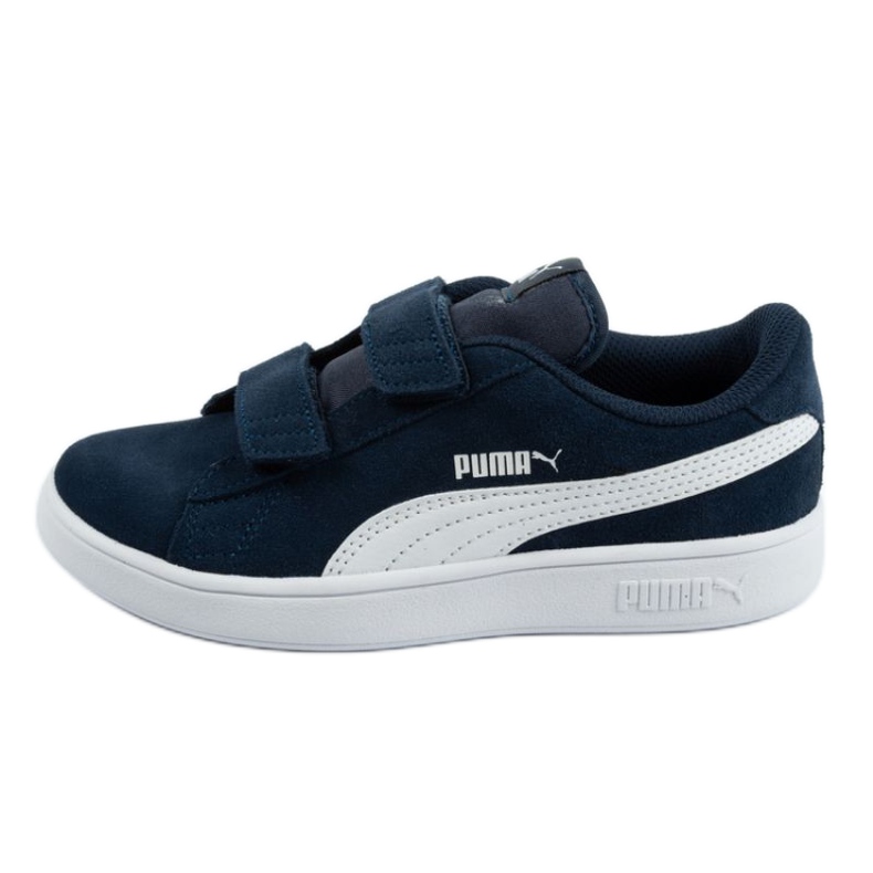 Puma Smash v2 Jr 365177 02 svart marinblå