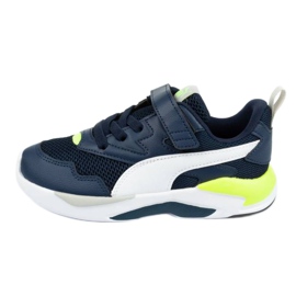 Puma X-Ray Jr 374395 21 skor svart marinblå