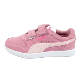 Puma Icra Jr 360756 35 skor vit rosa