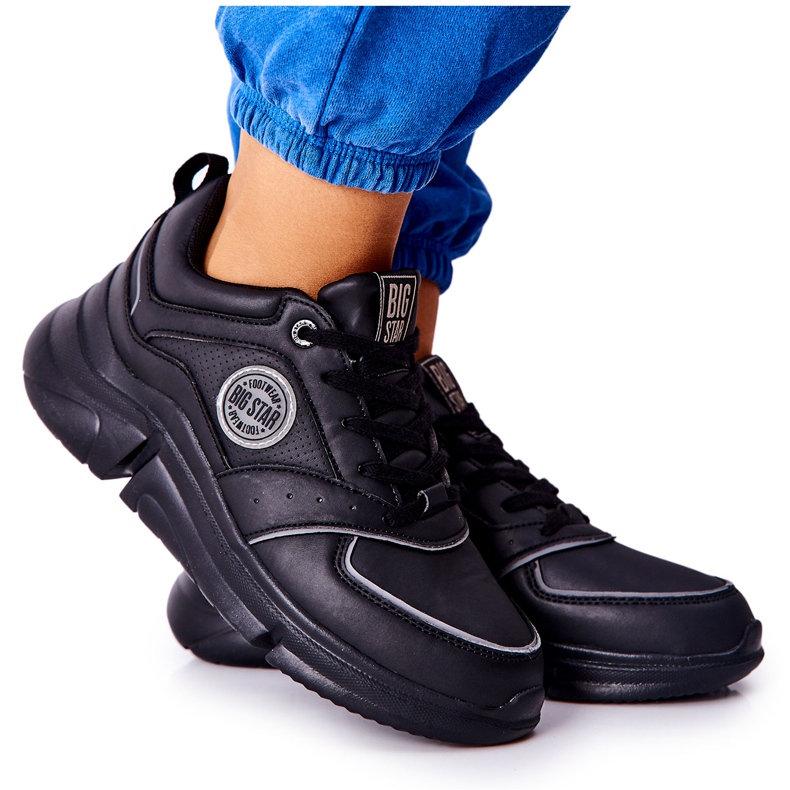 Sportskor på Big Star II274313 Svart plattform