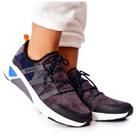 Sportskor Memory Foam Big Star II274309 Marinblå mångfärgad