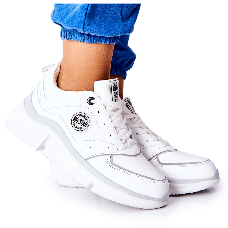 Sportskor på Big Star II274314 Plattform Vit