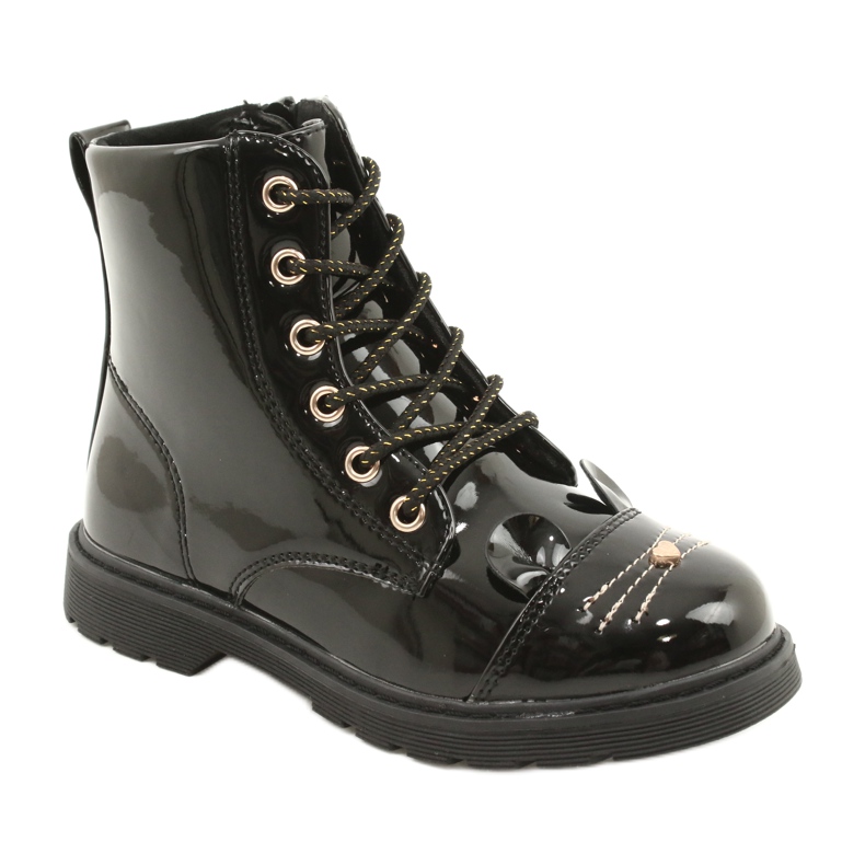 Miss Patent Boots 21DZ23-4309 svart