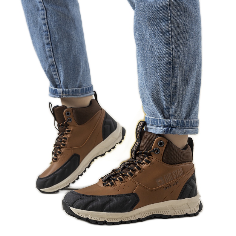 Brun Big Star Ivanna vandringsskor