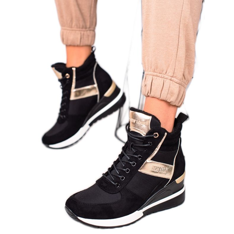 W. Potocki Sneakers på Wedge Potocki svart