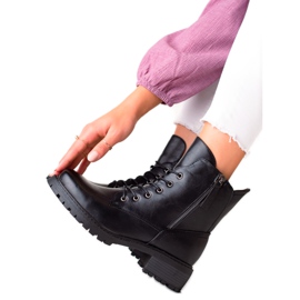 W. Potocki Klassiska snörningskläder med Potocki svart