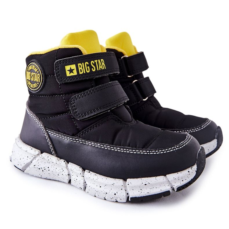 Snöskor för barn Memory Foam Big Star II374070 Svart