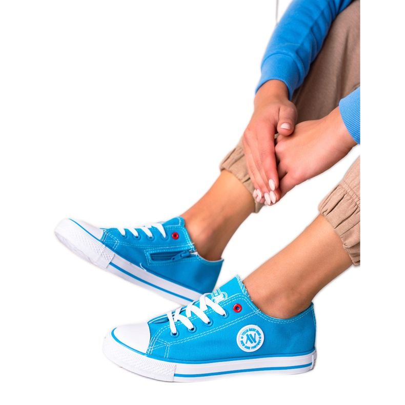 New Age sneakers blå