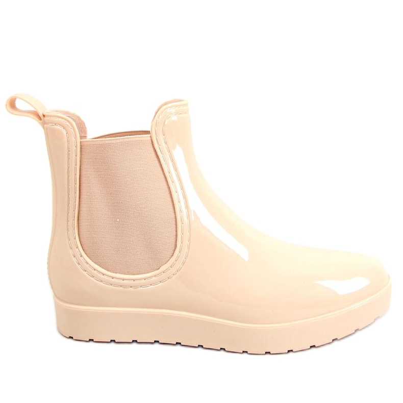 Galoshes Jodhpur stövlar Lubu Beige