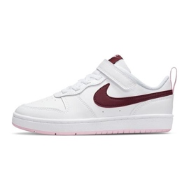 Nike Court Borough Low 2 (PSV) BQ5451-120 skor vit svart