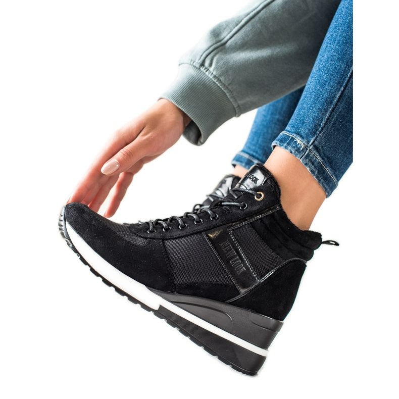 W. Potocki Sneakers på Wedge Potocki svart