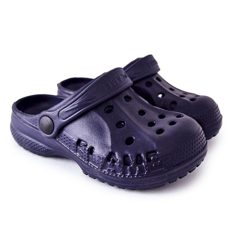 Flameshoes Barnhem Tofflor Marinblå Crocs