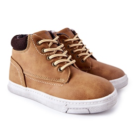 Barnisolerade sportskor Big Star BB374131BS Camel brun