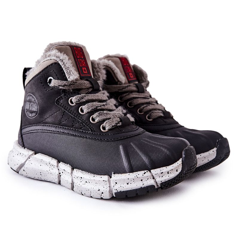 Barnisolerade stövlar Big Star II374074 Svart