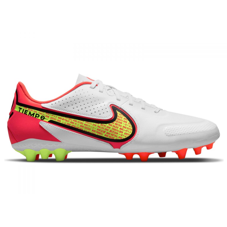 Nike Tiempo Legend 9 Academy Ag M DB0627-176 fotbollsskor vit, vit, flerfärgad vit