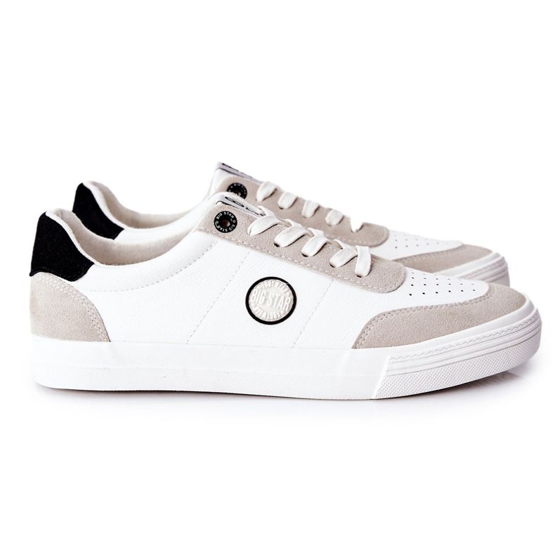 Herrskor Sneakers Big Star II174009 Vit-Beige